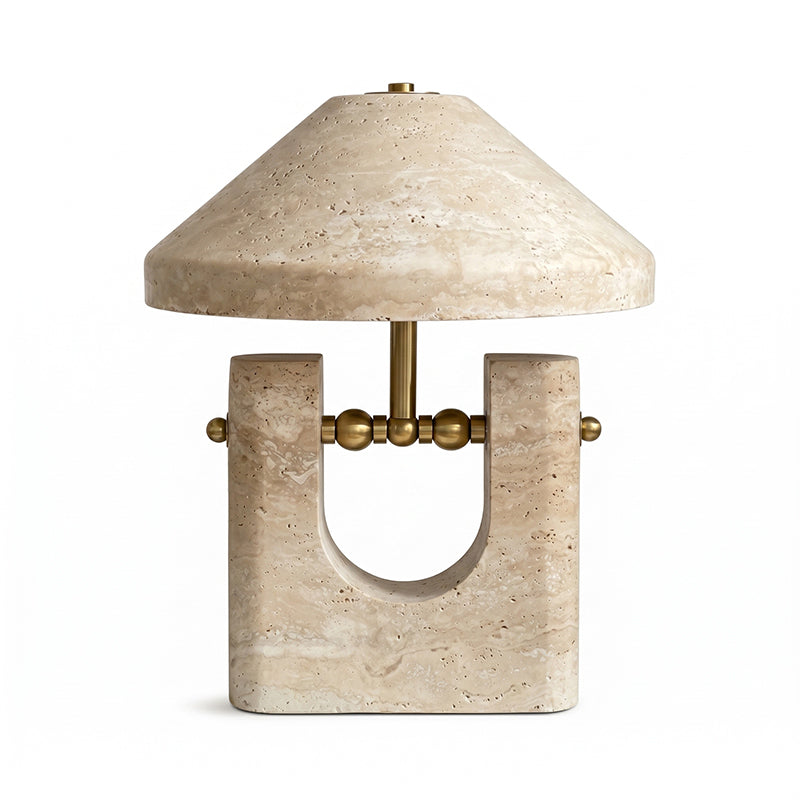 Tivaro Travertine Table Lamp