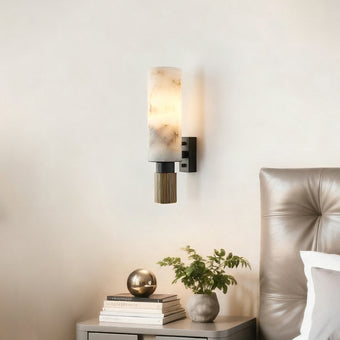 Torch Alabaster Wall Lamp