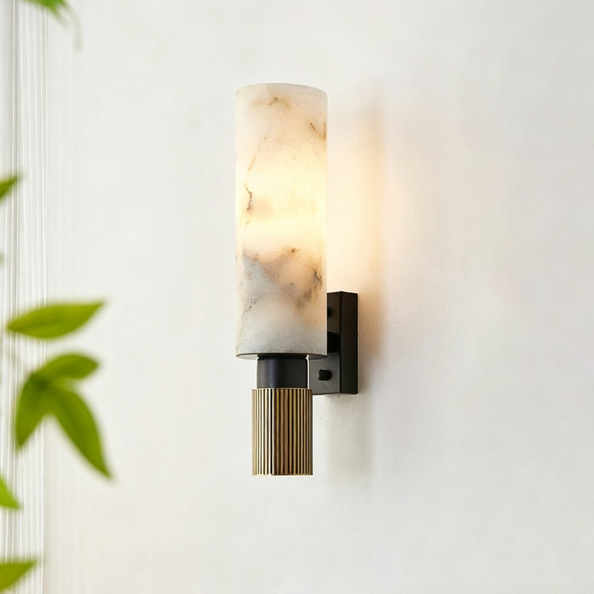 Torch Alabaster Wall Lamp