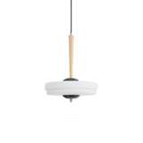 Geborsteld messing glas & groen marmer