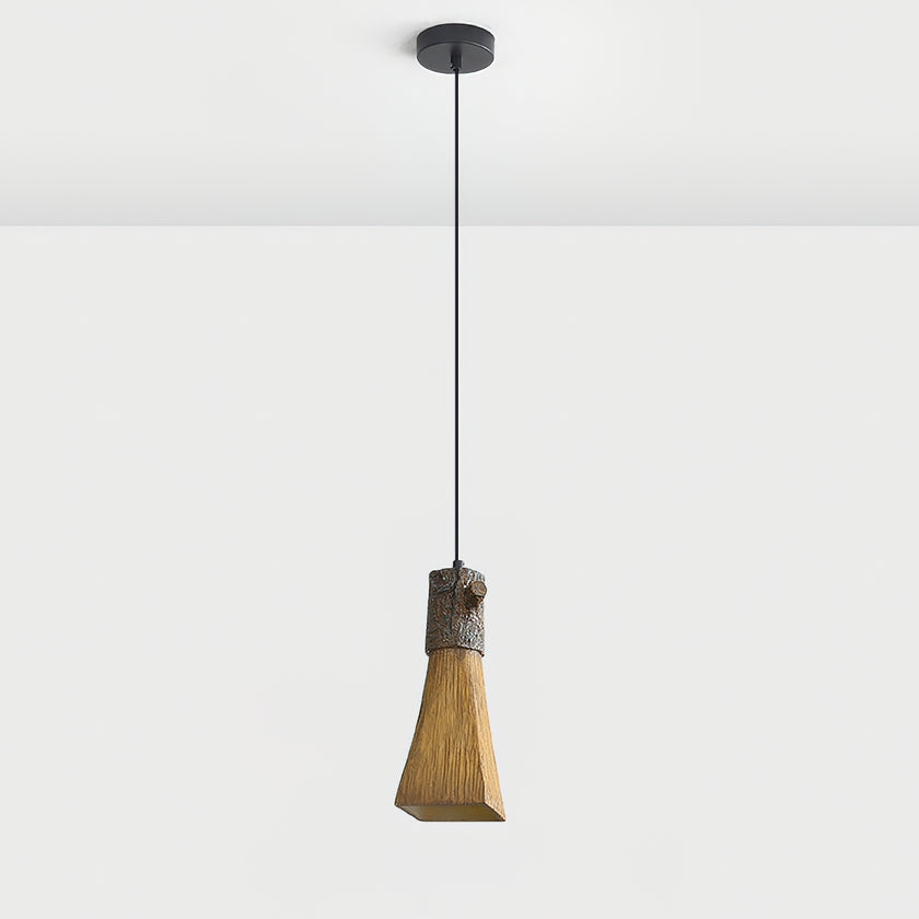 Tree Stump Pendant Lamp