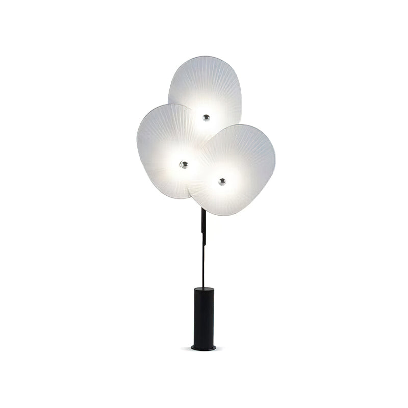 Triple Floral Floor Lamp