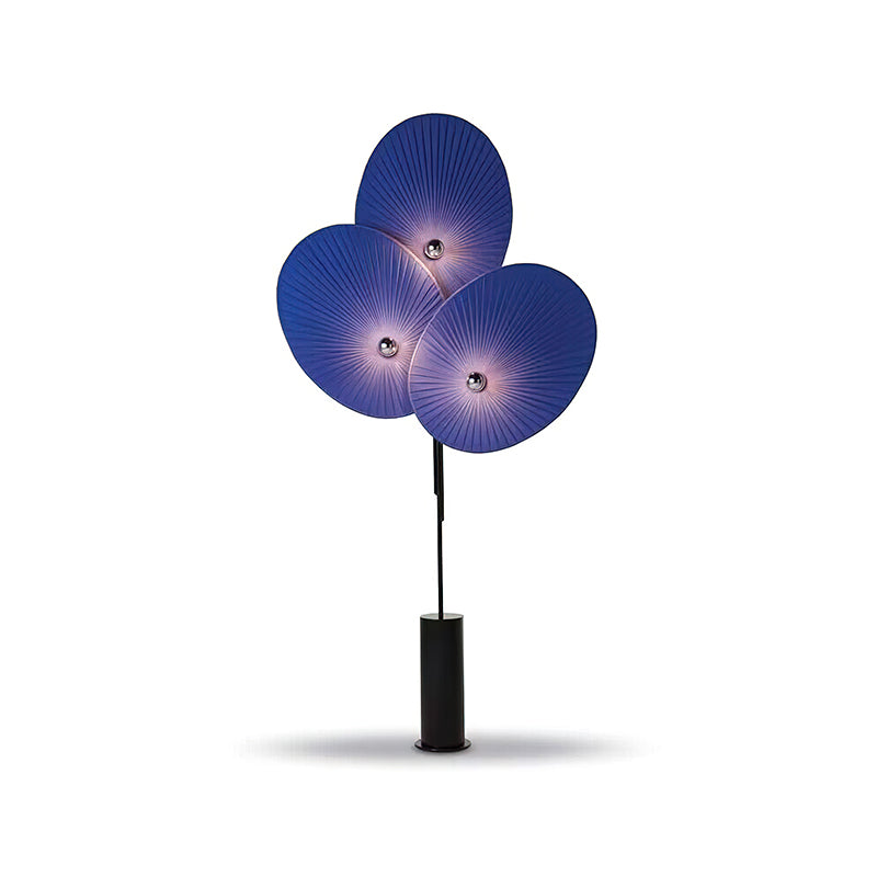 Triple Floral Floor Lamp