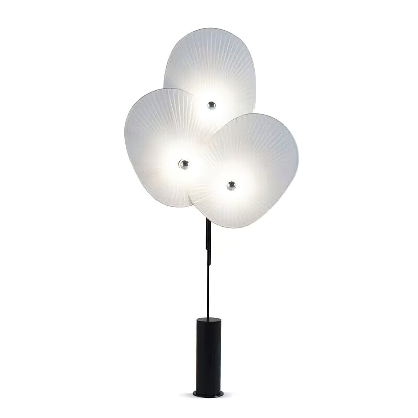 Triple Floral Floor Lamp