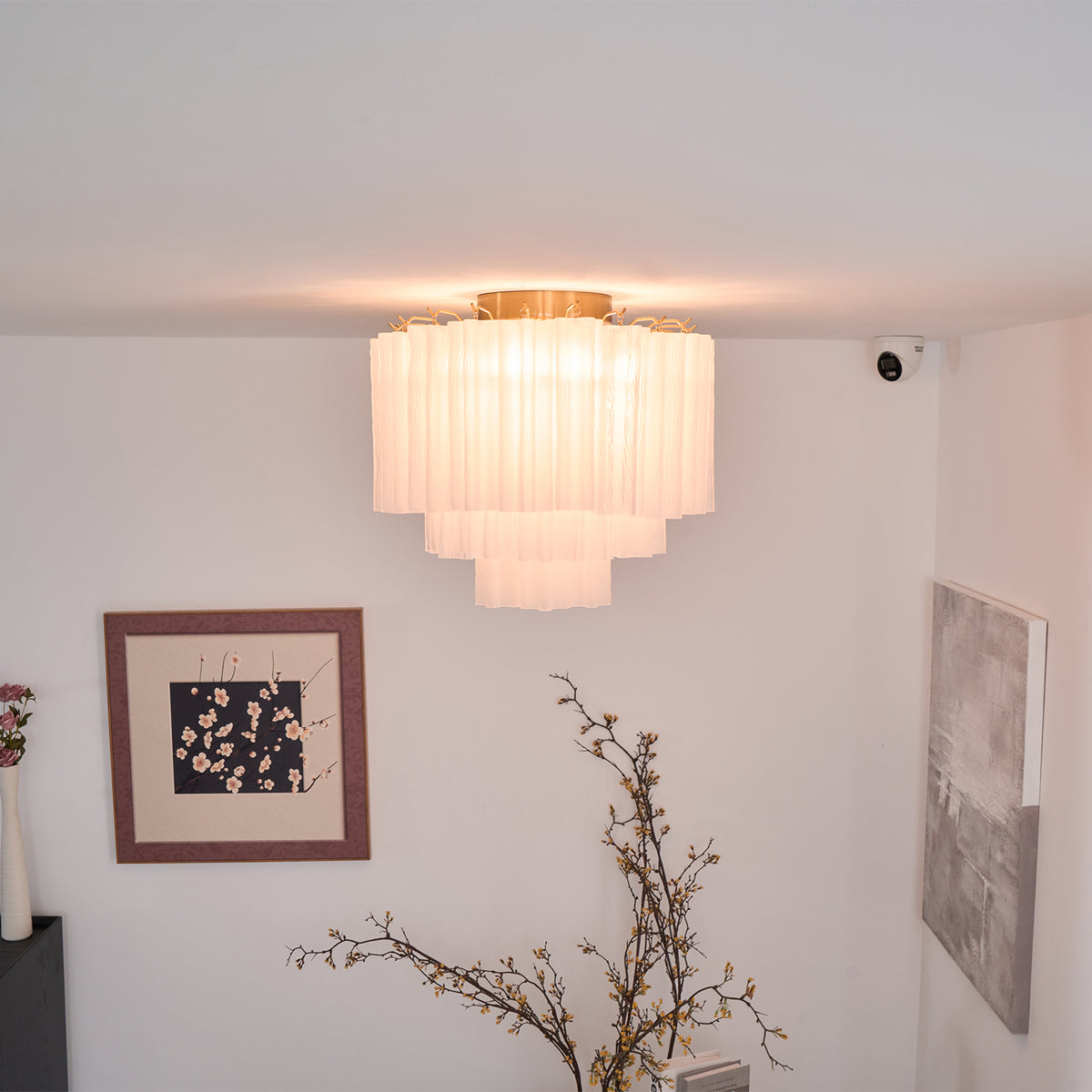 Tronchi Glass Tube Ceiling Lamp – detail 2