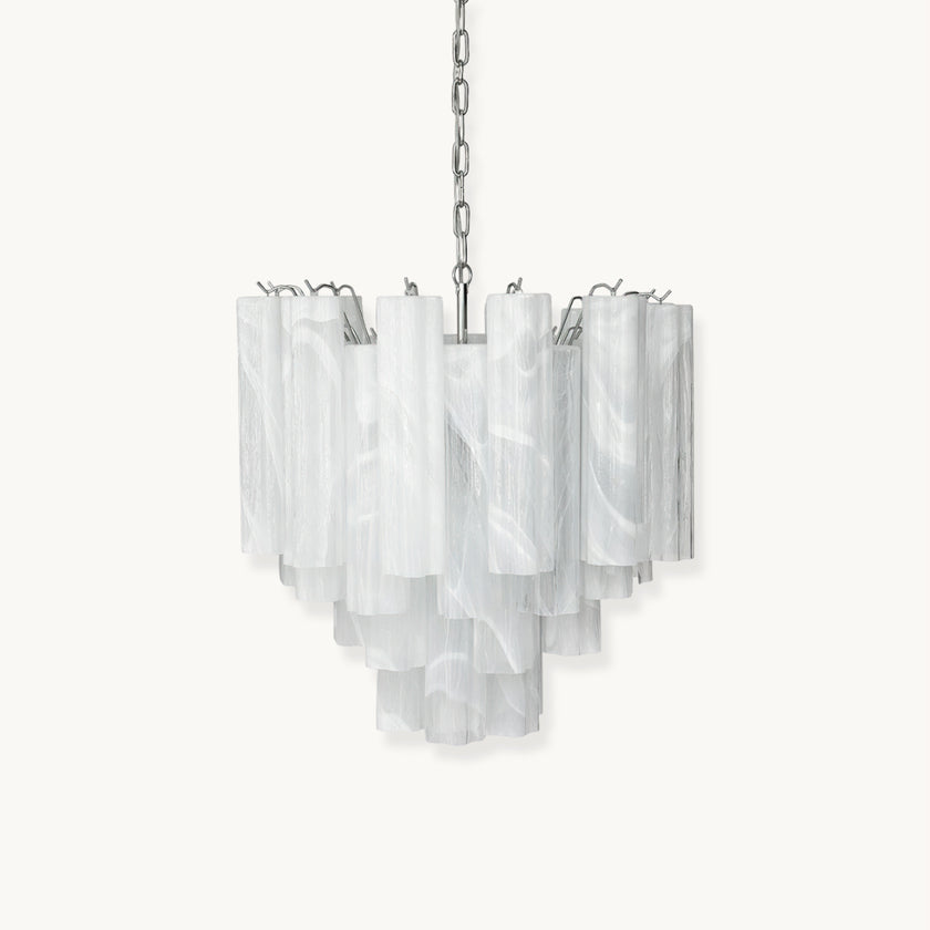 Tronchi Glass Tube Chandelier