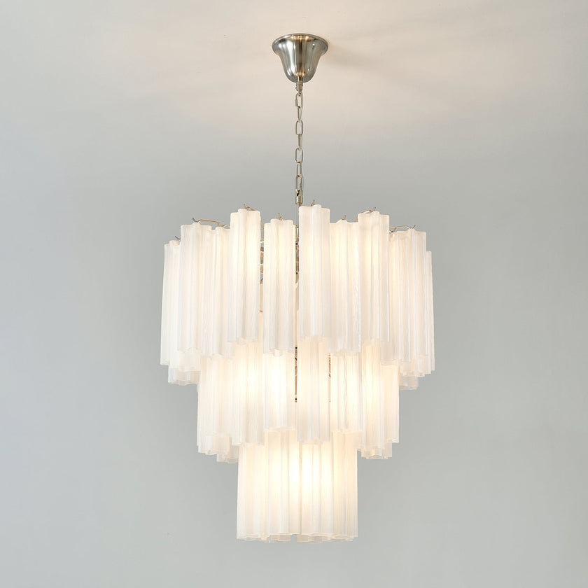 Tronchi Glass Tube Chandelier