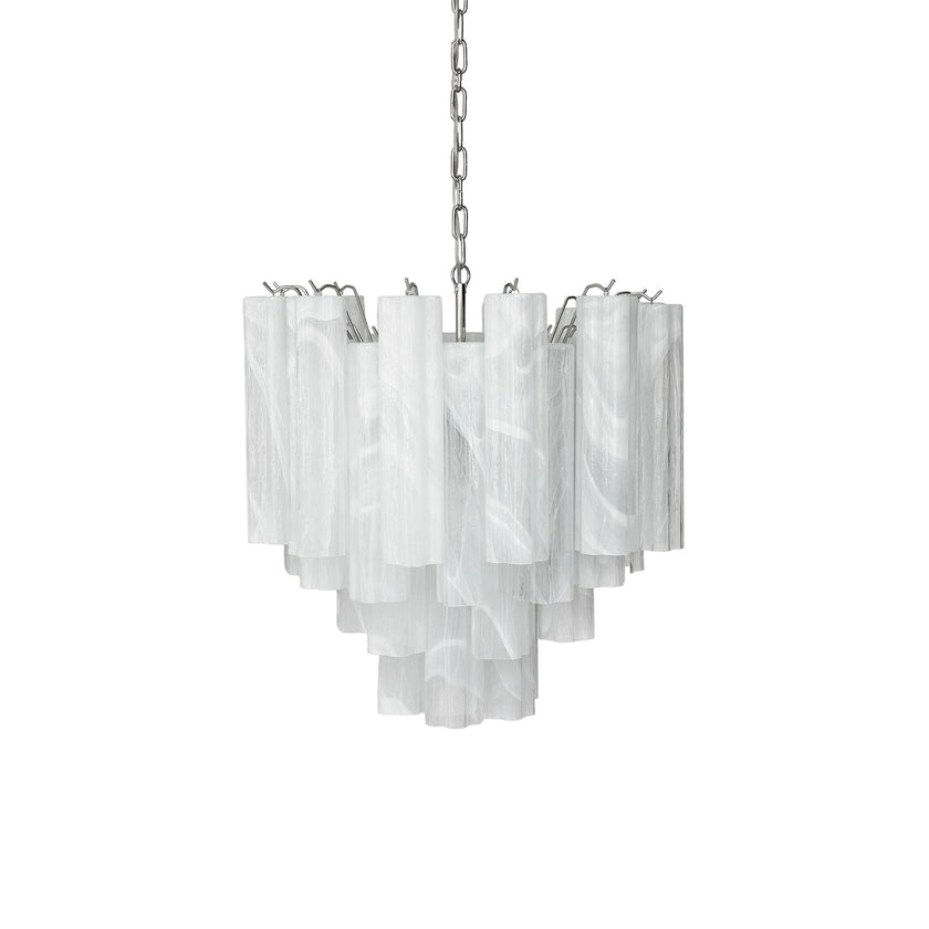 Tronchi Glass Tube Chandelier