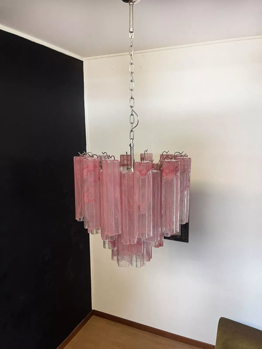 Tronchi Glass Tube Chandelier