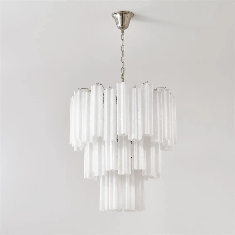 Tronchi Glass Tube Chandelier