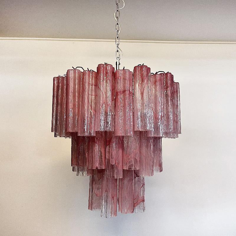 Tronchi Glass Tube Chandelier