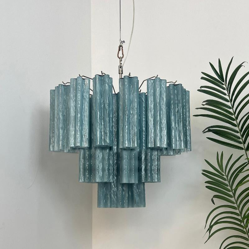 Tronchi Glass Tube Chandelier