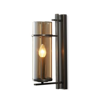 Tube Barrel Copper Wall Lamp