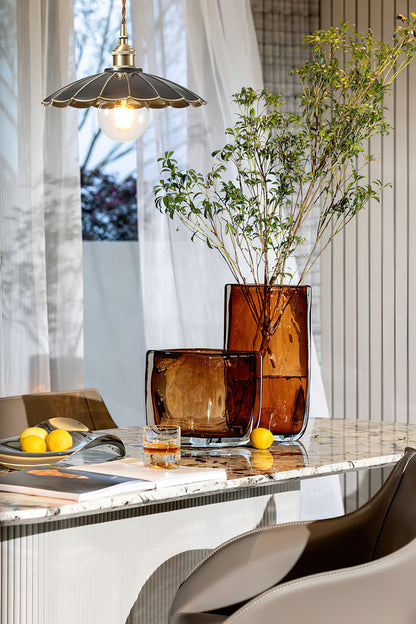 Umbrella Brass Pendant Lamp