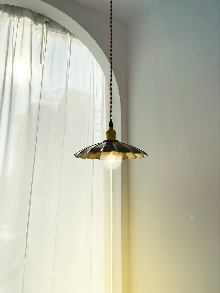 Umbrella Brass Pendant Lamp