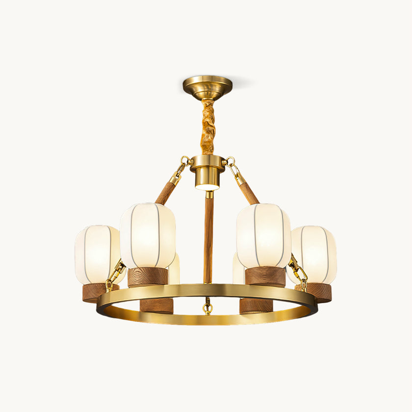 Upton Fabric Chandelier