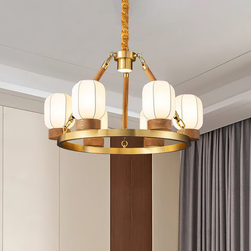 Upton Fabric Chandelier