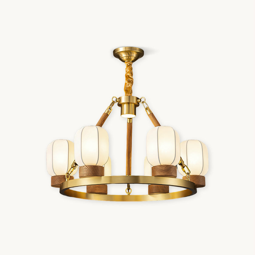 Upton Fabric Chandelier