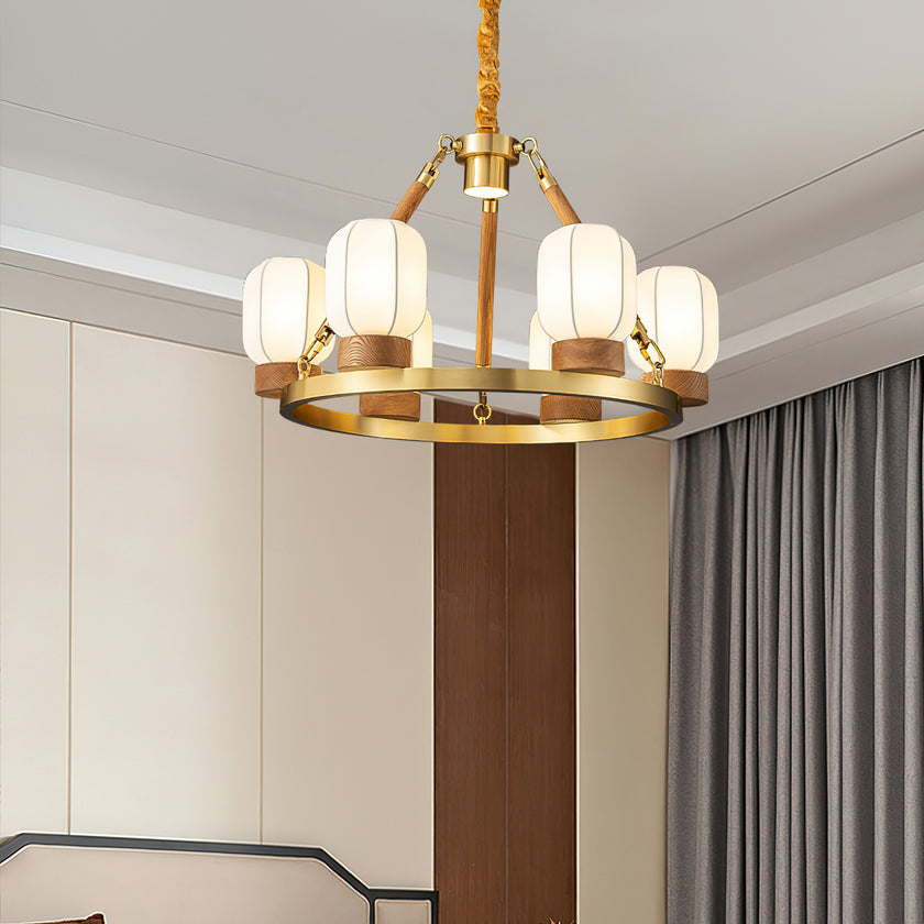 Upton Fabric Chandelier