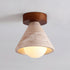 Vaarnii Travertine Ceiling Light