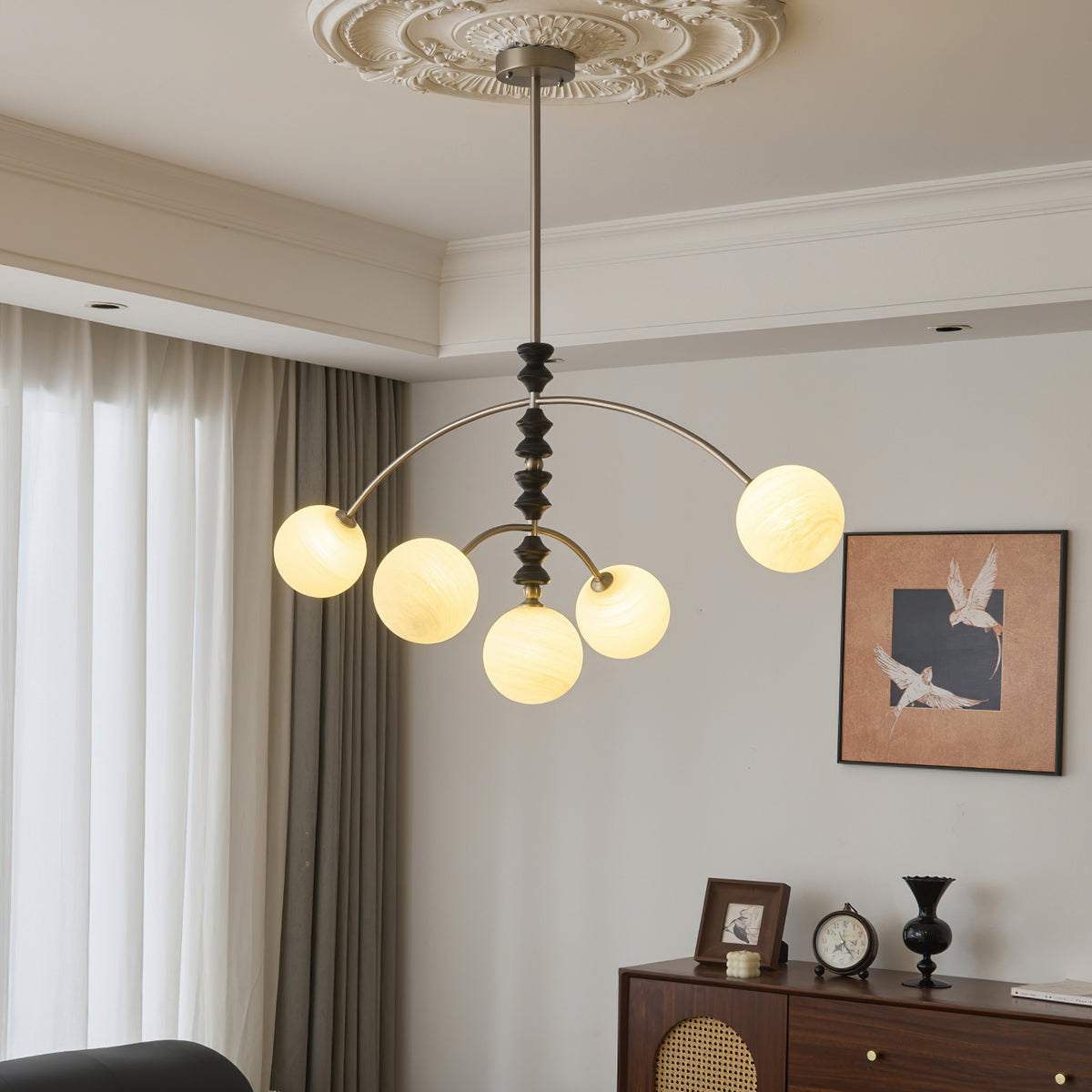Valentina Arc Chandelier – detail 2