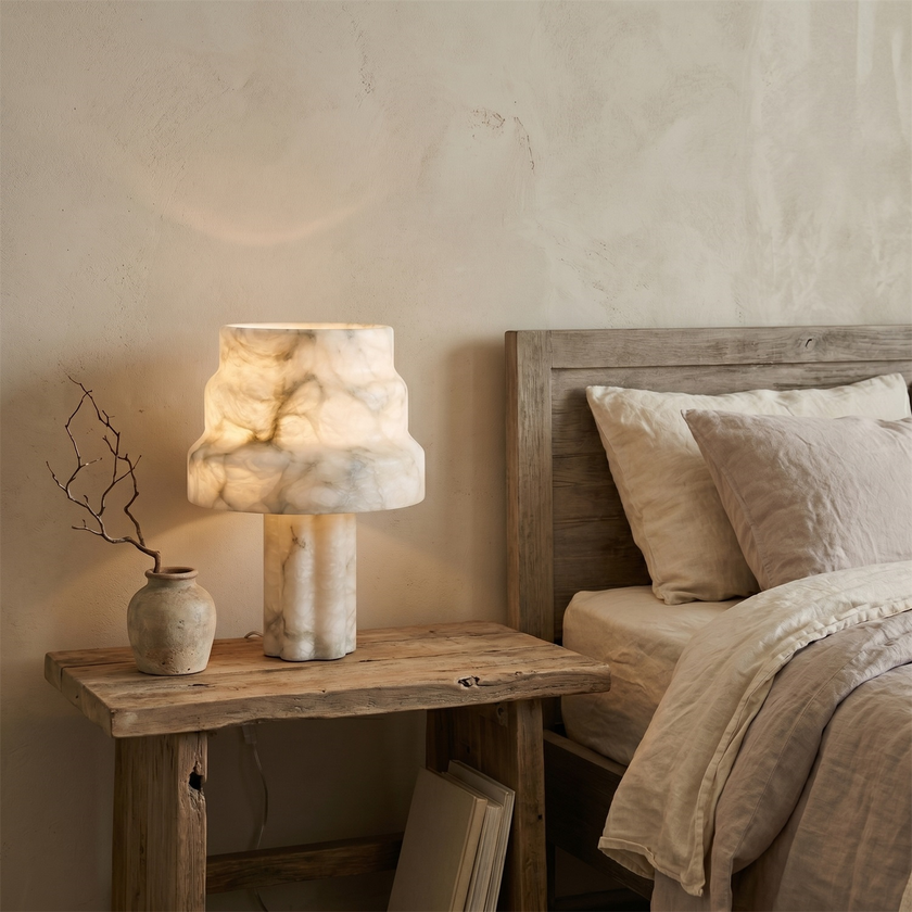 Velora Alabaster Table Lamp