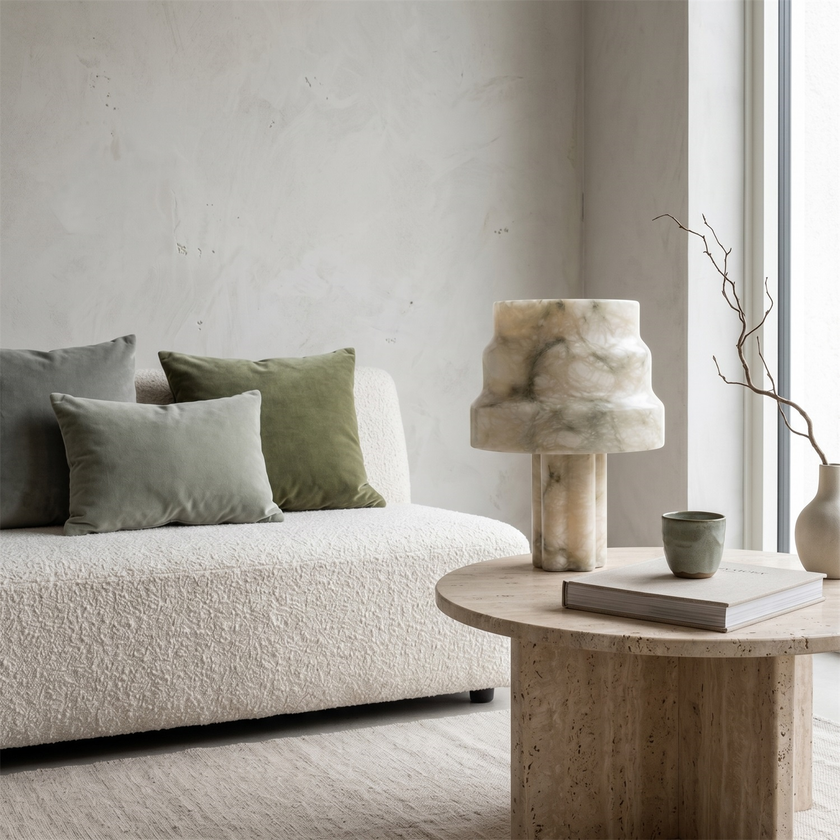 Velora Alabaster Table Lamp