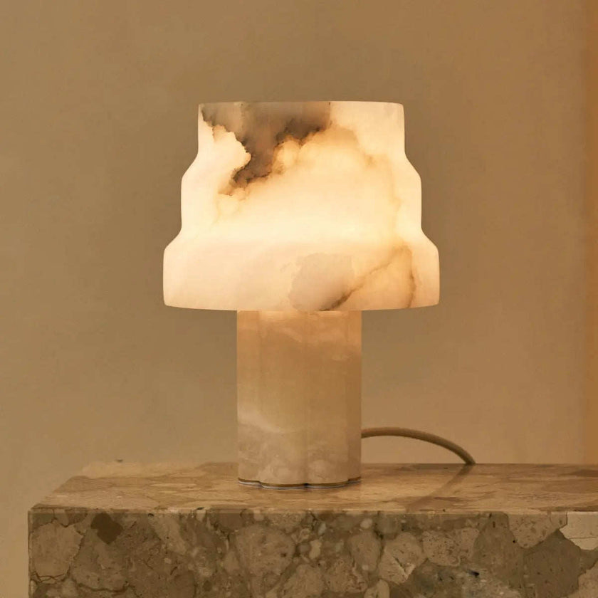 Velora Alabaster Table Lamp