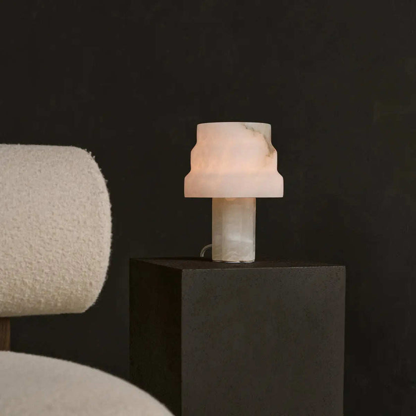 Velora Alabaster Table Lamp