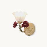 Lámpara de Pared Vintage Rose Glass