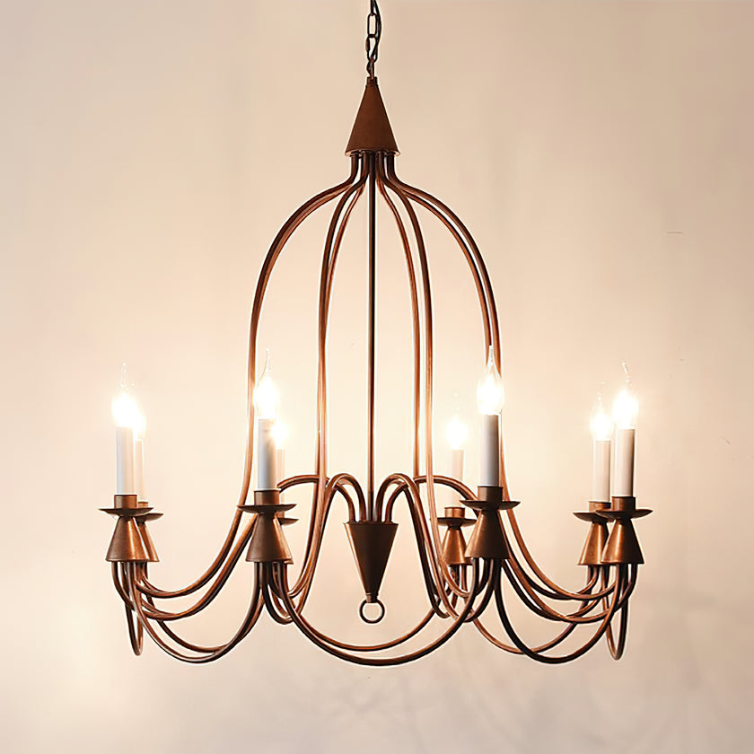 Vintage Candlestick Chandelier