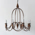 Vintage Candlestick Chandelier