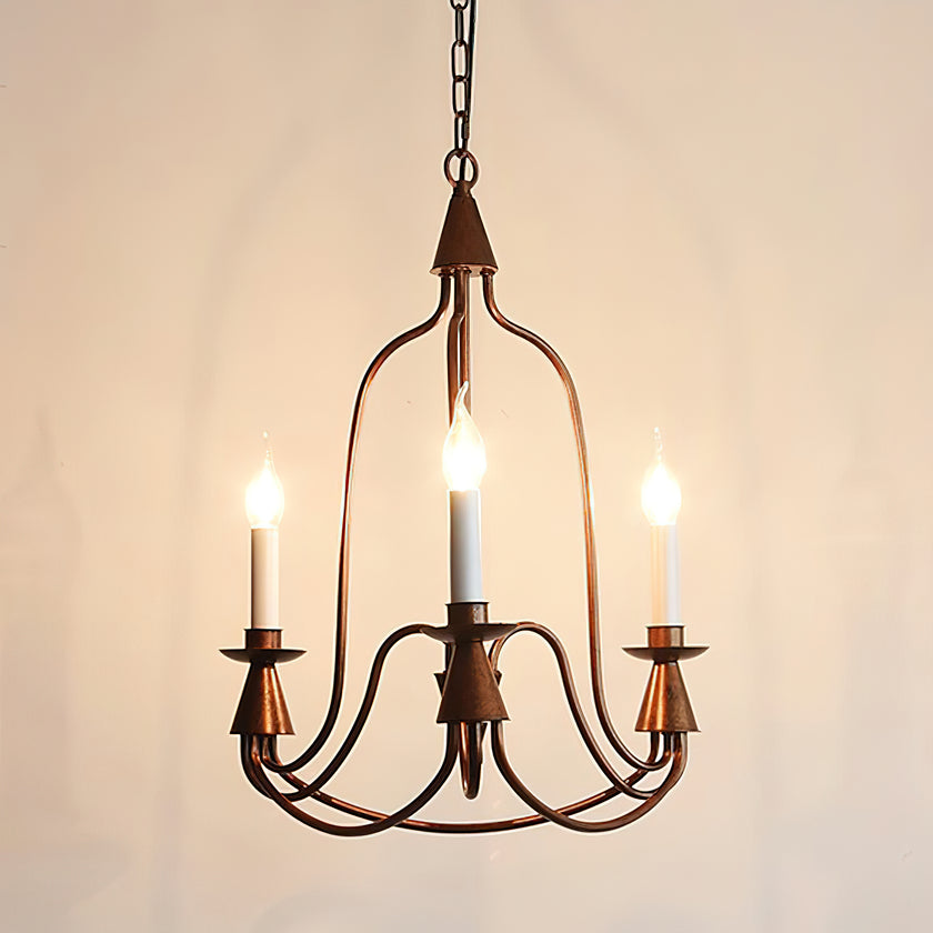 Vintage Candlestick Chandelier