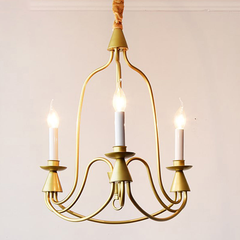 Vintage Candlestick Chandelier