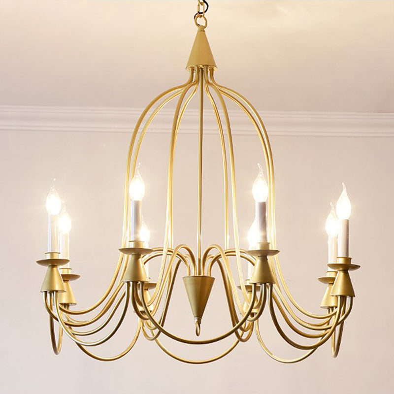 Vintage Candlestick Chandelier