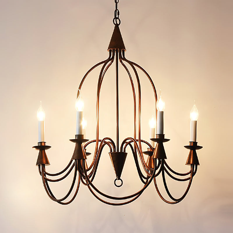 Vintage Candlestick Chandelier