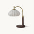 Vintage Fabric Wood Table Lamp