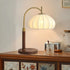Vintage Fabric Wood Table Lamp