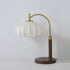 Vintage Fabric Wood Table Lamp