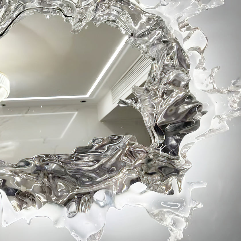 Water Mirror Flower Wall Lamp