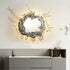 Water Mirror Flower Wall Lamp