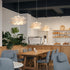 White Lotus Pendant Light