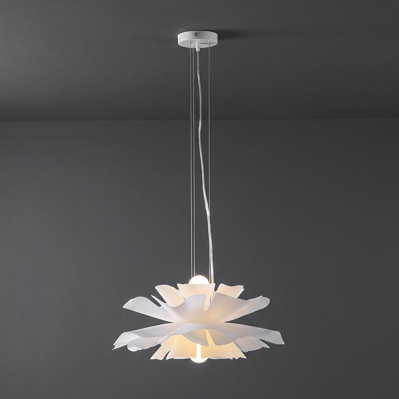 White Lotus Pendant Light