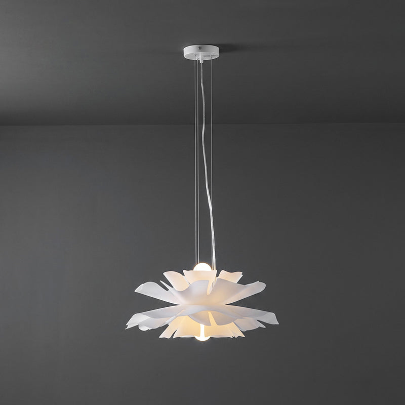 White Lotus Pendant Light