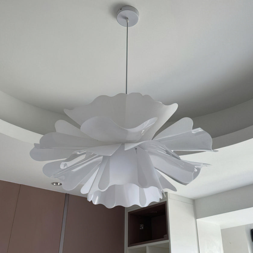 White Lotus Pendant Light