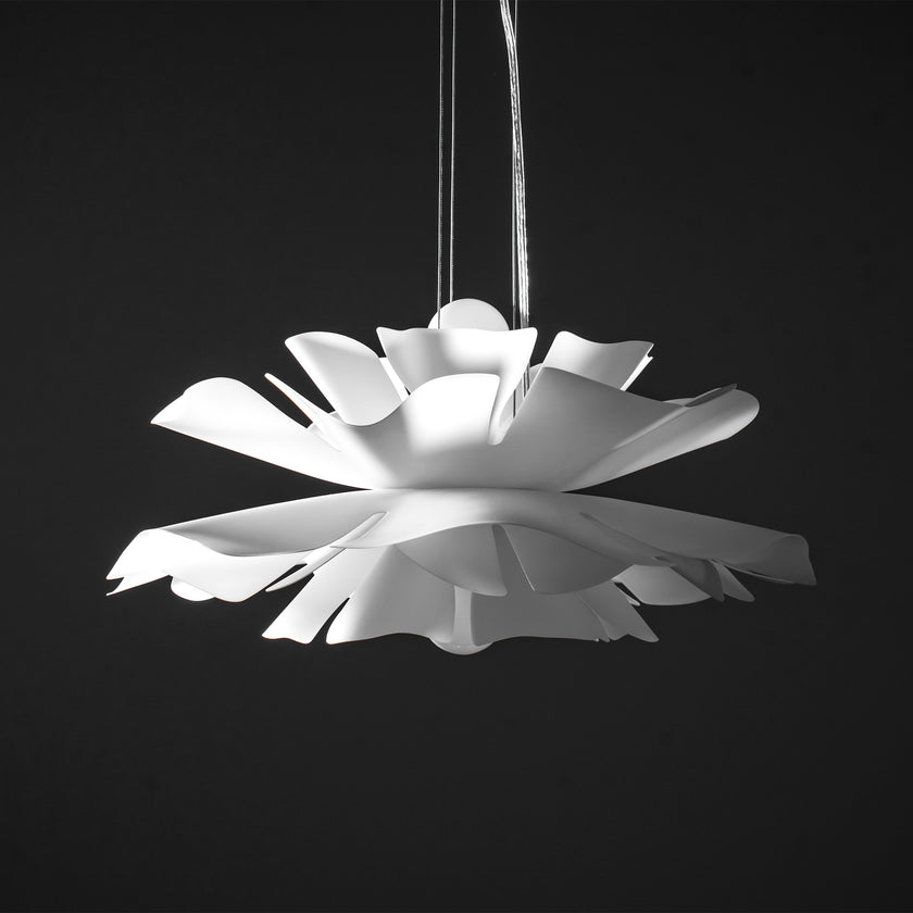 White Lotus Pendant Light