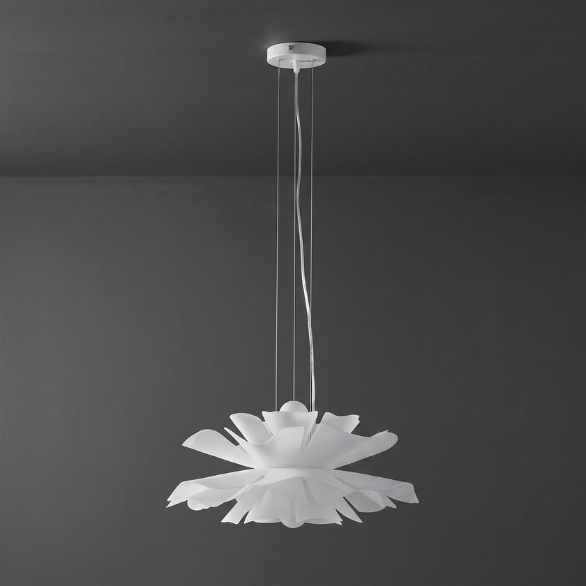 White Lotus Pendant Light