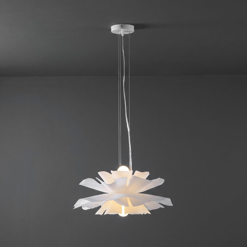 White Lotus Pendant Light