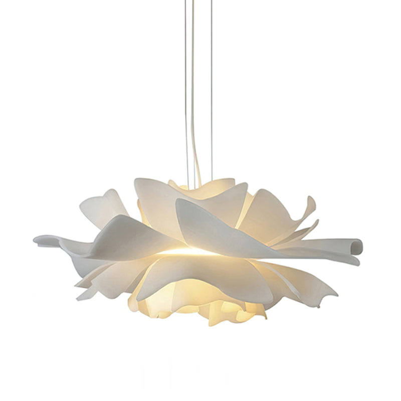 White Lotus Pendant Light