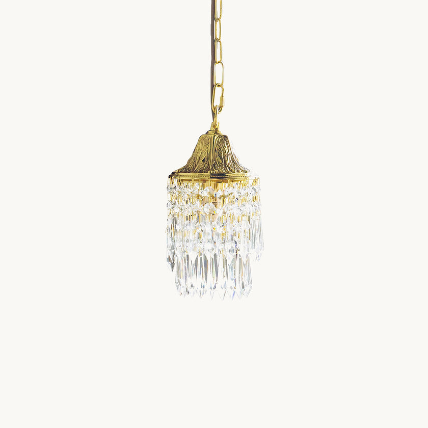 Wind Chime Crystal Pendant Light